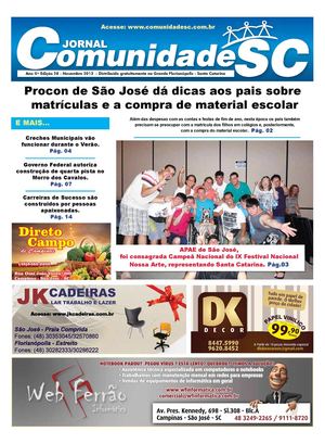 Edição 28 do Jornal Comunidade SC.