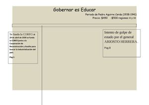 Gobernar es Educar (Gob. Pedro Aguirre Cerda)
