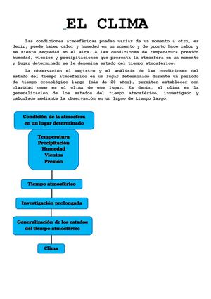 El Clima