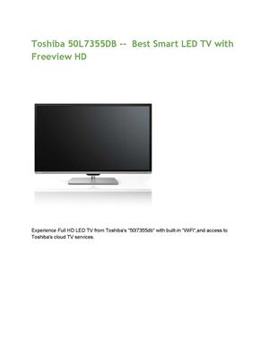 Toshiba 50l7355db , 50l7355db , 50l7355db Best Deals UK
