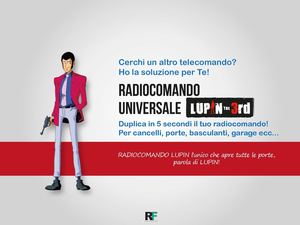Radiocomando Lupin BY RF Distribution