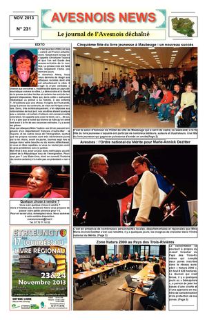 AVESNOIS NEWS N° 231