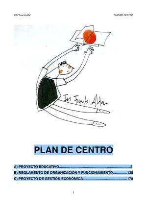 Plan de Centro IES FUENTE ALTA