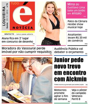 Tudo é Noticia 21 de novembro de 2013