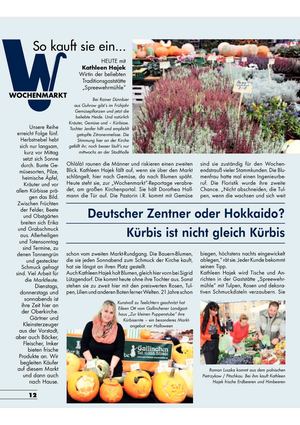 Folge 5 - Einkaufen auf Wochenmärkten - CB-Stadtmagazin, Ausgabe 6/2013 