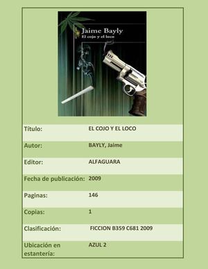 EL COJO Y EL LOCO-BAYLY, Jaime