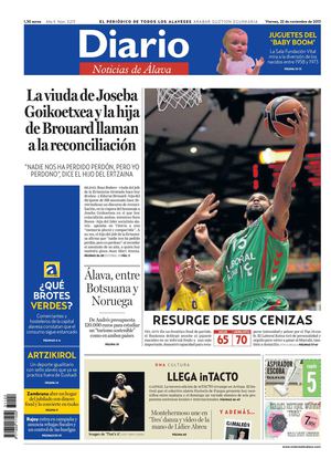 Diario de Noticias de Álava 20131122