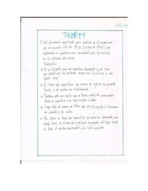 Taller 09 Doc y archivo