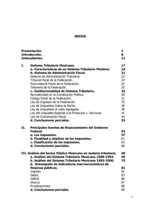 Impuestos en México