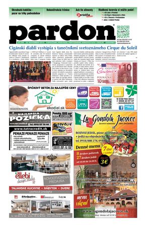 Pardon Topoľčany 47/2013