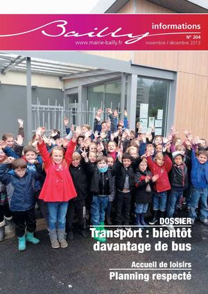 Bailly Informations n°204 - nov/déc 2013