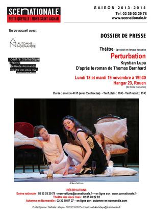 Perturbation / Thomas Bernhard - Krystian Lupa