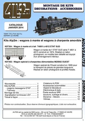 Catalogue ALP2M 2014