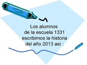 Proyecto Institucional 2013 1ra. parte