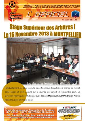 L'OFFICIEL de la LIGUE n°16