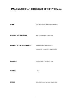 Alimentos chatarra y vegetarianos