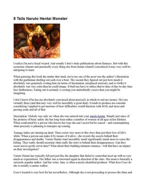 Naruto Hentai 8 Tails Monster