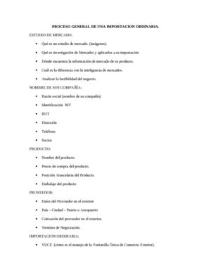 PASOS DE UNA IMPORTACION