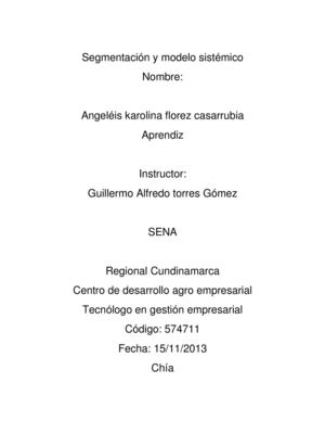 segmentación de mercado