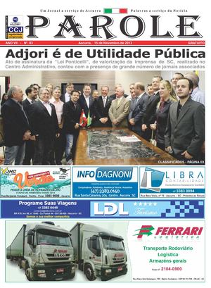 Jornal Parole - Edição 83
