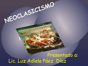 NEOCLASICISMO