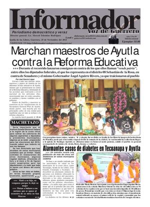 INFORMANTE 25 de noviembre