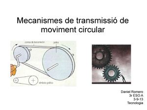 Tipus de mecanismes
