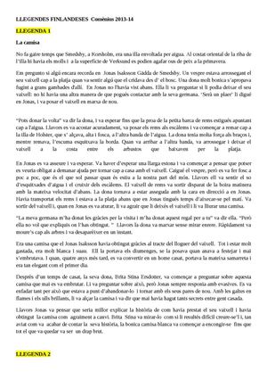 llegendes finlandeses