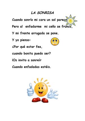 POESIA LA SONRISA