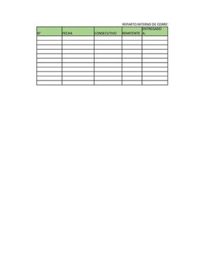 REGISTRO DE CORRESPONDENCIA DESPACHADA