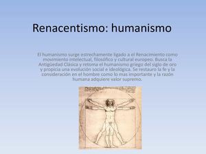 filosofía renacimiento y moderna