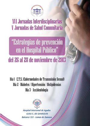 Revista Jornada Interdisciplinaria 2013. HIGA Gandulfo