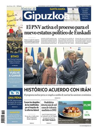 Noticias de Gipuzkoa 20131125
