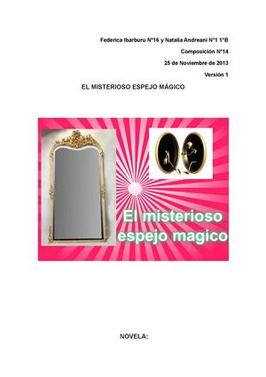 El misterioso espejo mágico 