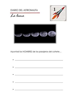 DIARIO DE UN ASTRONAUTA- LA LUNA