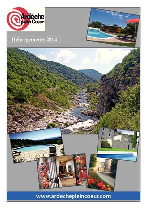 Guide des hébergements 2014