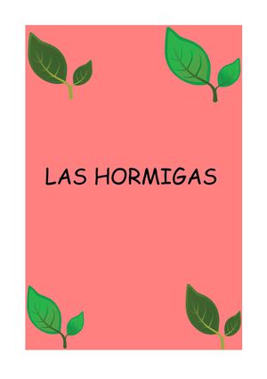 las hormigas
