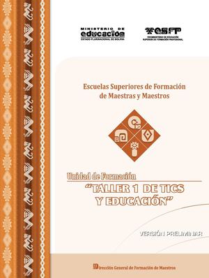 FOLLETO DR TICS EN EDUC