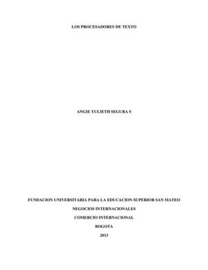 LOS PROCESADORES DE TEXTO