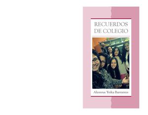 Recuerdos del colegio