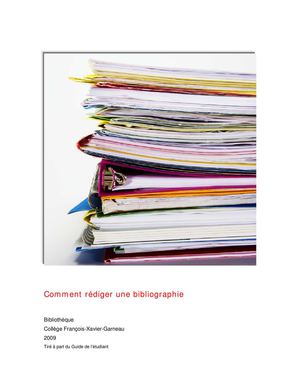 Bibliothèque Collège François-Xavier-Garneau 2009