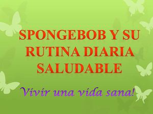 Spongebob daily routine cartoon 