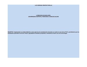 UNIDAD DIDACTICA CIENCIAS NATURALES - REPRODUCCIÓN HUMANA