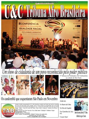 Jornal Tribuna Afro Brasileira - Edição Novembro N°401