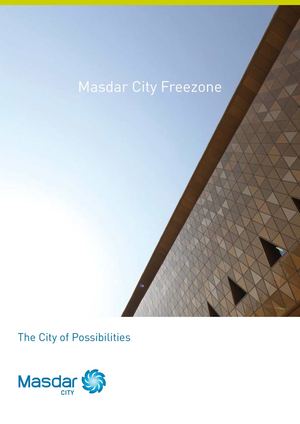 Masdar City Free Zone Folder