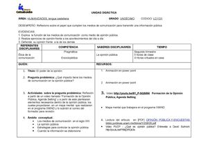 11 UNIDAD DIDACTICA YORFIT CASTELLANO