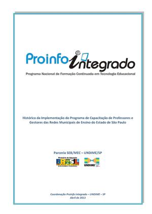 ProInfo Integrado - UNDIME-SP
