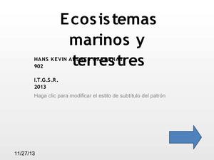 diferentes ecosistemas