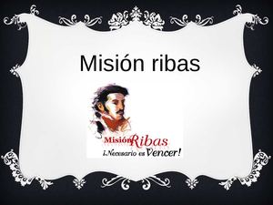 mision ribas