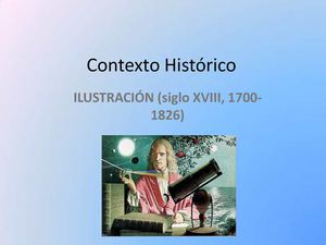 Contexto Histórico Filosofía Moderna